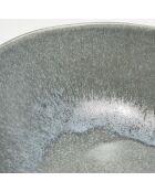 Saladier en Grès Galet gris/bleu - 27x21x9 cm